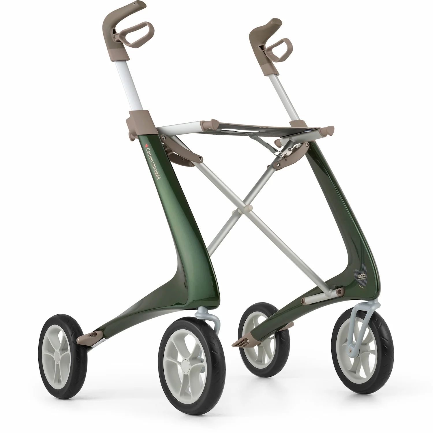 Rollator byACRE Carbon Ultralight Regular - British Racing Green