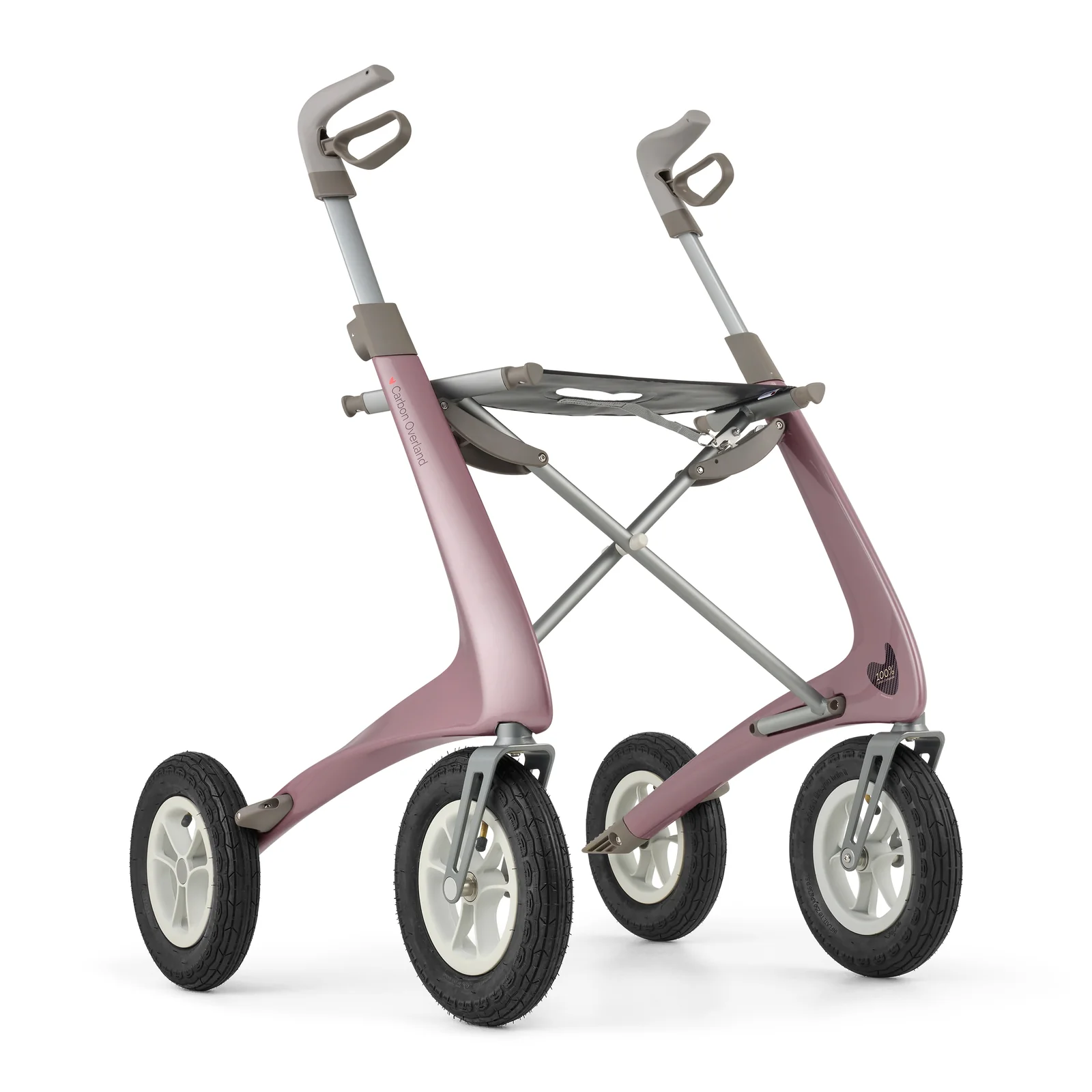 Rollator byACRE Carbon Overland - Rose Gold