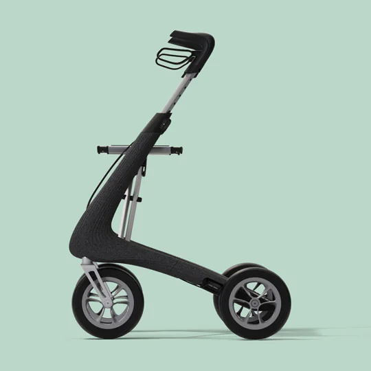 Rollator byACRE Nordic Pioneer - Granite Black