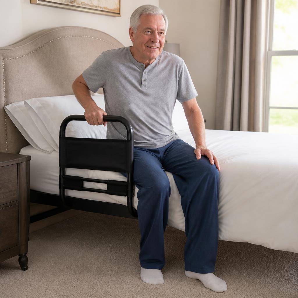 Baranda abatible para cama